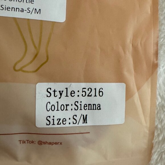 ShaperX NIB 5216 Sienna Seamless Tummy Control Thong Shapewear Size S/M - Picture 15 of 16